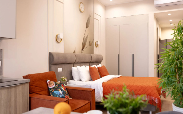 Апартаменты Уютная студия в отеле Mirror