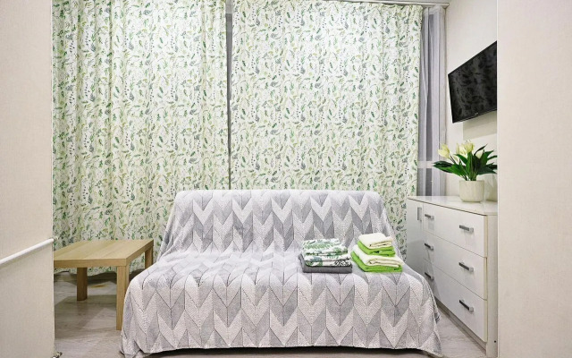 Квартира студия светлая в апарт-отеле Октава