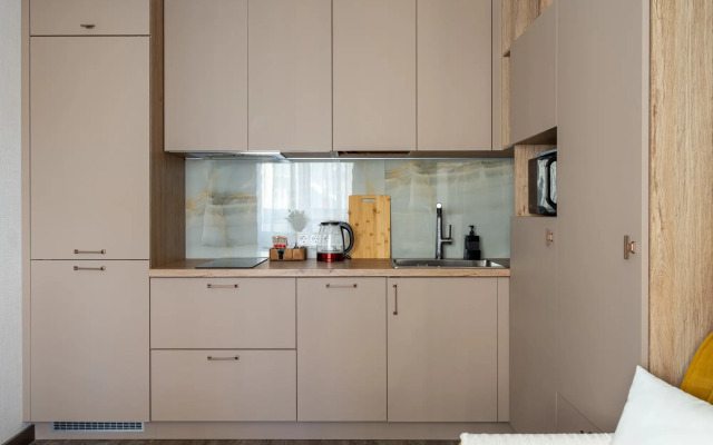 Dve podushki v Pesochnom, Sadovaya, 90 Flat