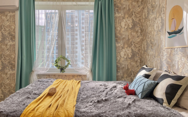 Просторная квартира Sunmarine  на метро Солнцево