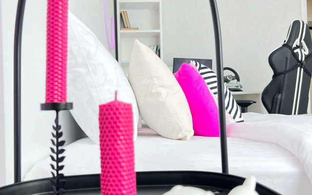 Квартира Эксклюзив от Kravc Group Кибер с Неоновым Стилем