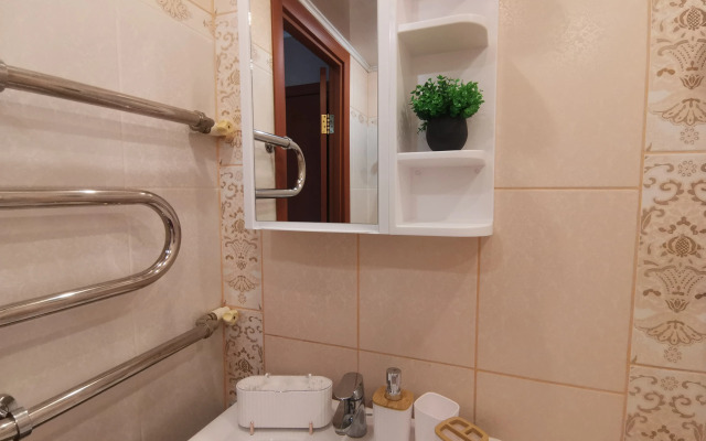 Квартира Уютная квартиру в 35 минутах ходьбы от Волги