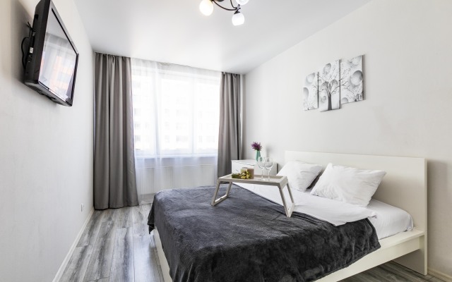 Квартира евродвушка BeGuest возле м. Уральская для четверых