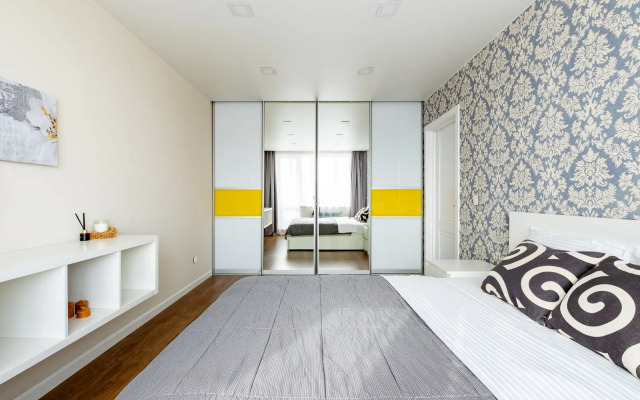 Dlya 4 gostey u metro Kupchino s konditsionerom Apartments