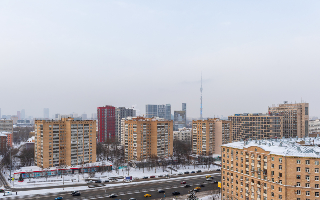 Flat Inn na Prospekte Mira 110/2 u metro Alekseyevskaya Apartments