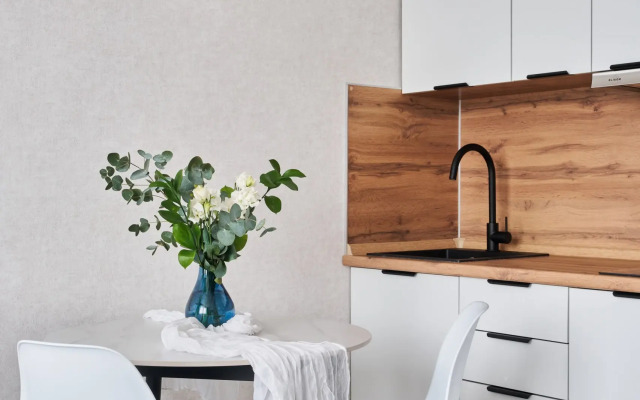 Uyutnaya studiya u metro Rasskazovka Apartments