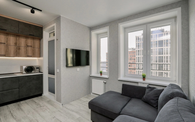 Квартира Студия новая дизайнерская с панорамным балконом Уютно Ижевск