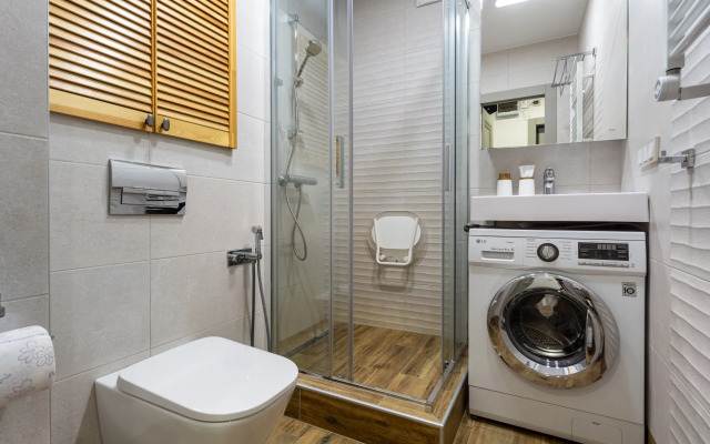 Dve podushki v Pesochnom, Sadovaya, 90 Flat