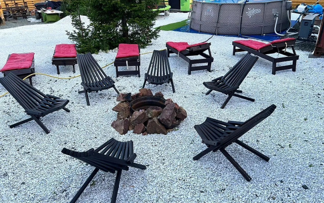 Частный дом уютный A-frame White