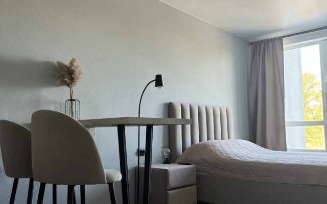 V apart-otele Nachalo u st.m. Lomonosovskaya Flat