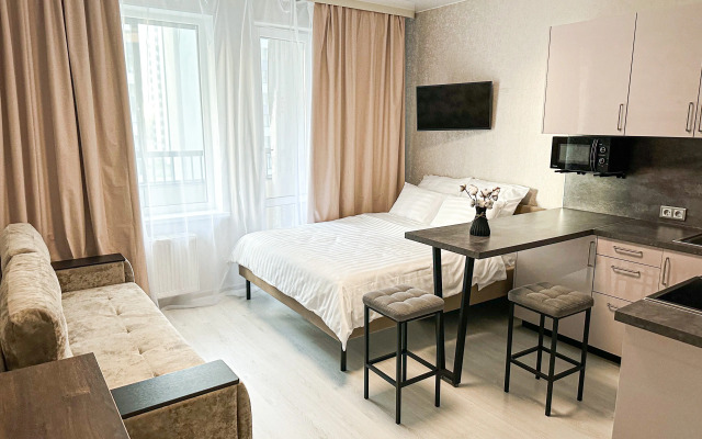 Апартаменты Студия Беж на Арцеуловской