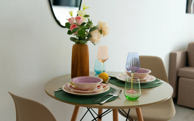 Апартаменты ЖК Акватория возле реки