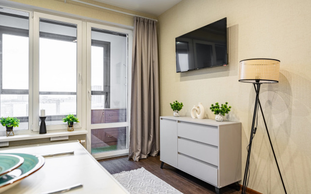 Studiya vozle metro Stakhanovskaya Apartments