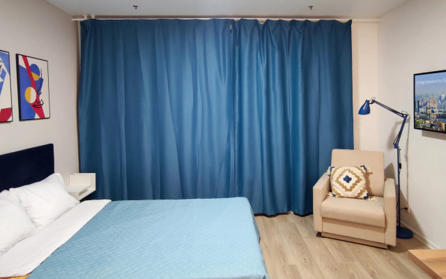 Квартира студия 22 м² 2 кровати