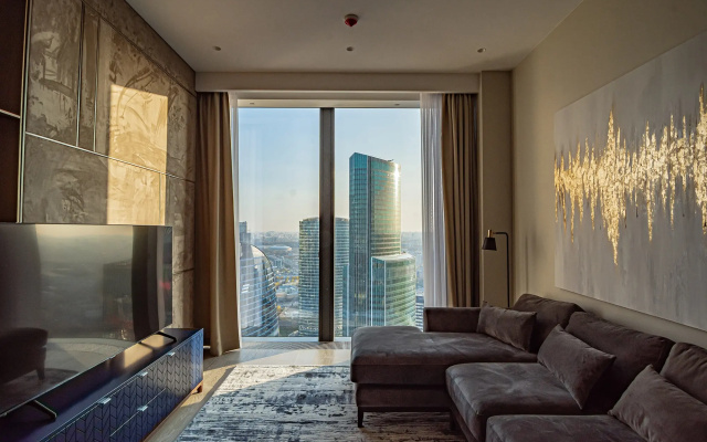 Апартаменты Neva Panorama City 60 этаж