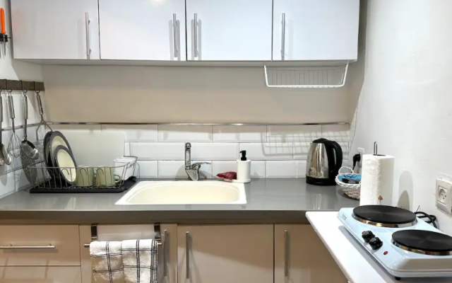 Vintazhnye S Odnoy Spalney I S Bolshim Patio Apartments