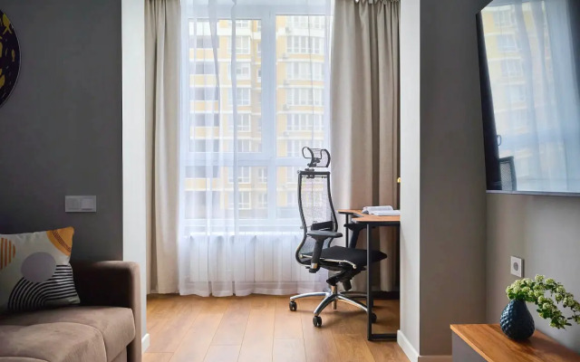 Квартира Уютная Студия в Элитном ЖК Элегант