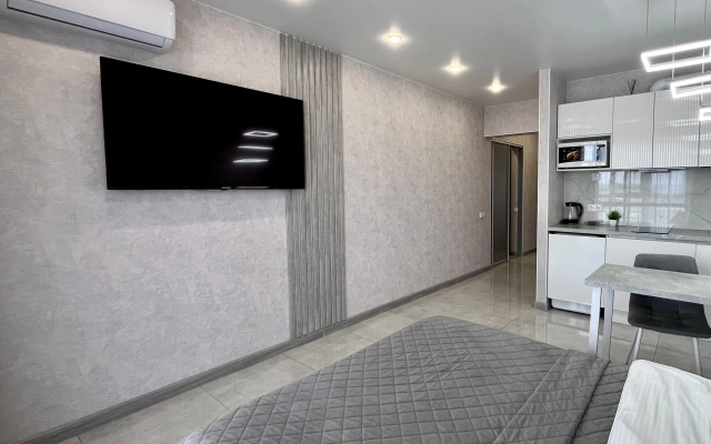 Квартира Стильная Квартира-студия с Кондиционером Возле Аэропорта