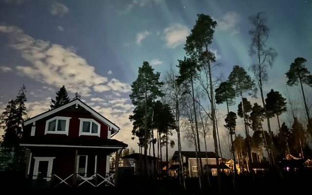 Частный дом Брусничный Коттедж с сауной