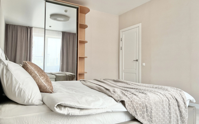 Окомнатная квартира с king size кроватью в ЖК бизнес класса i-Tower — фото 2