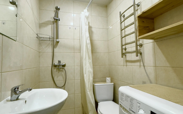 Квартира Уютная студия рядом с ТЦ Мега