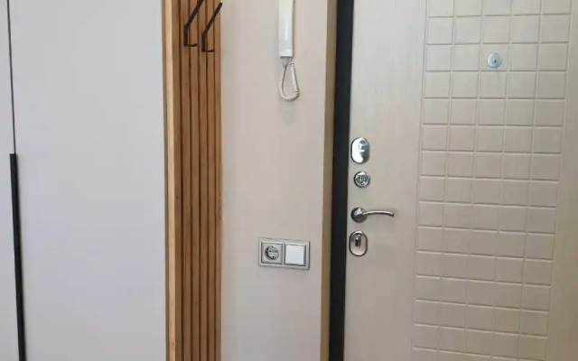 Uyutnaya Svetlaya Studiya S Panoramnymi Oknami Flat