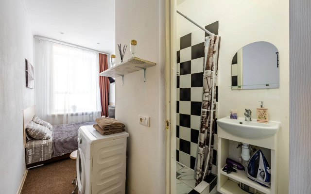 Апартаменты Двухместная студия возле Александро-Невской лавры Х2