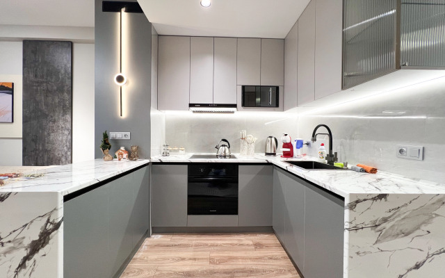 Апартаменты Премиальная двухкомнатная квартира с панорамным видом на Ташкент