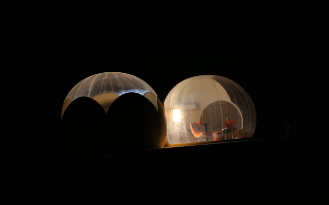 Wadi Rum Bubble Luxotel Camping