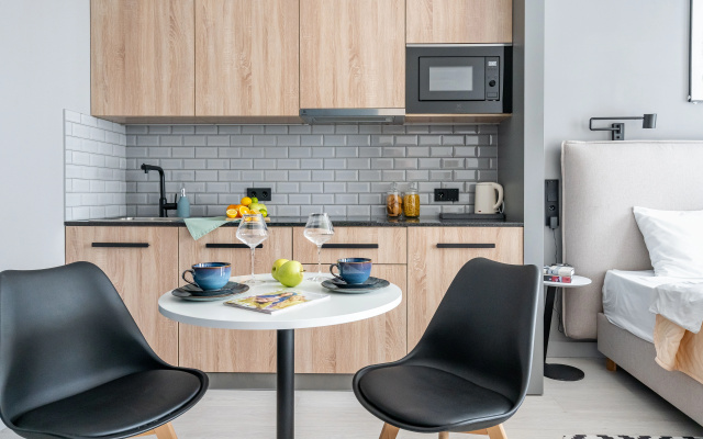 Апартаменты Sova Yard View Beige