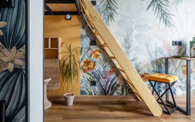 Квартира Кислород 126 Стильная Двухуровневая Студия