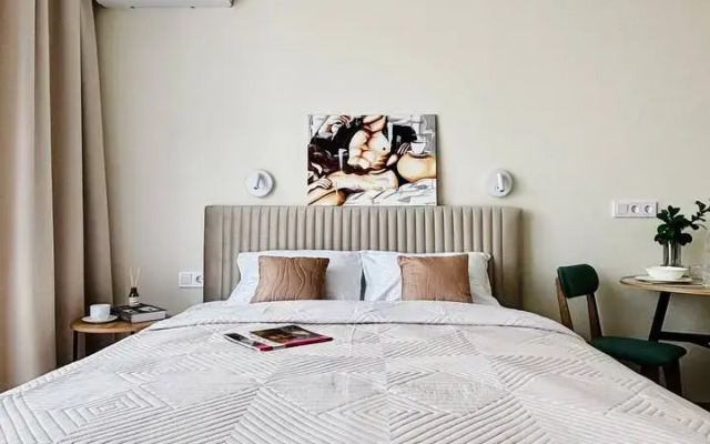 Квартира Студия для двоих MoonRoom72 в Европейском