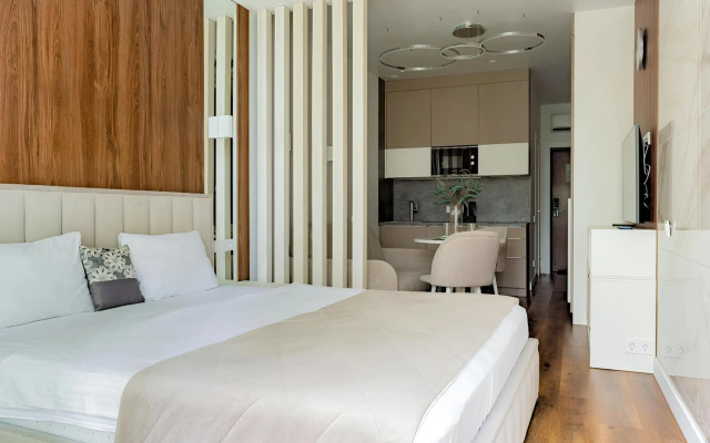 Апартаменты с подогреваемым бассейном круглый год