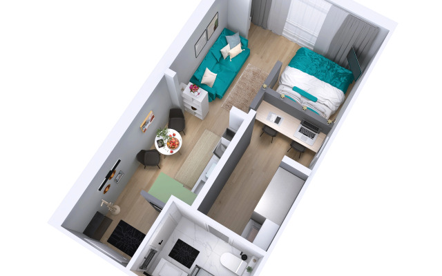 Апартаменты Стильные в центре Москвы