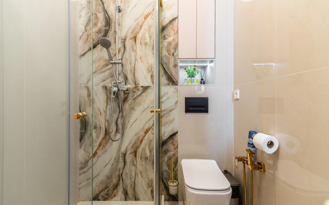 Апартаменты Студия Ferrero Rocher в центре рядом c ТРЦ (274)