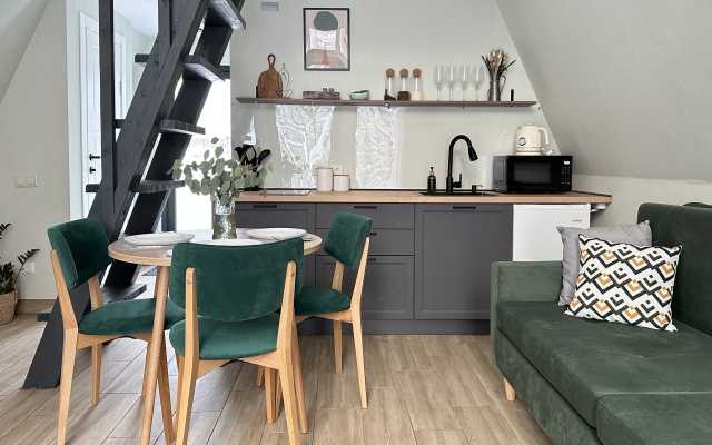 Barnhaus №1 s drovyanoj banej i goryachej kupel'yu, na 7 gostej Private House