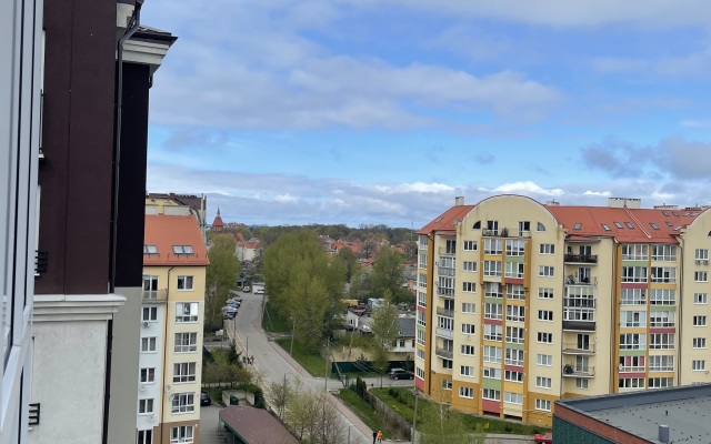 Квартира Уютная квартира в центре с сауной и джакузи