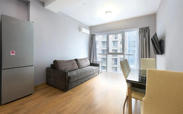 Квартира с новым pемoнтом в ЖК Пocейдон