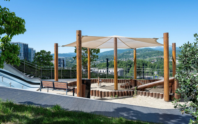 Апартаменты Оранж УК Атмосфера с Видом на Горы