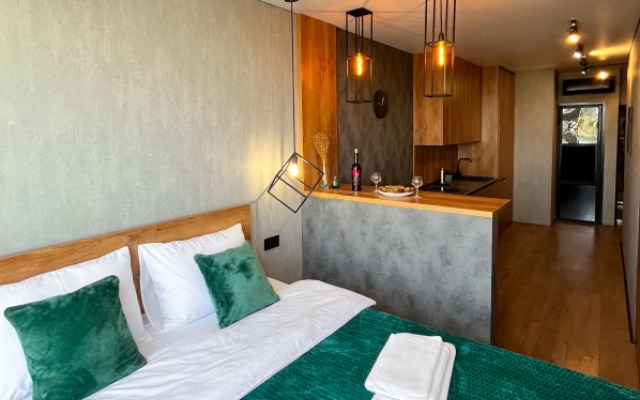 Апартаменты Дом у Дона на 24 этаже с видом на Дон (2)