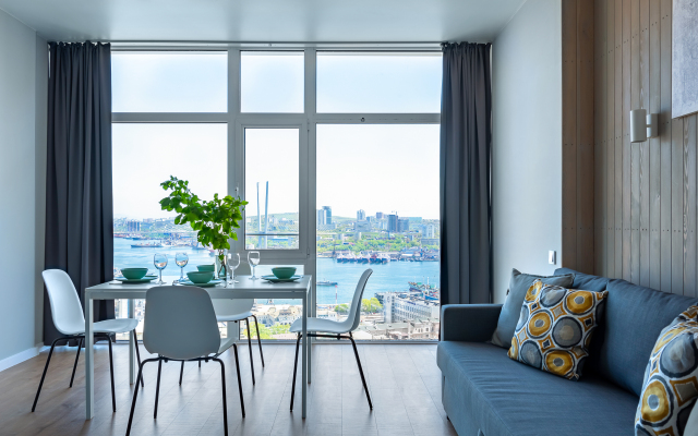 Апартаменты Представительский люкс London/Paris с видом на бухту и мосты by Panorama Suites Group