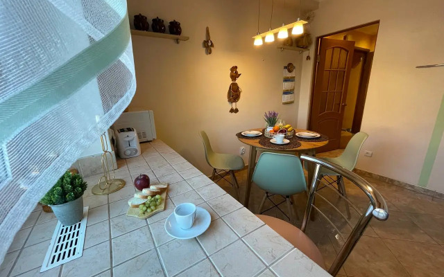 Dvuhkomnatnaya s saunoj u Verhnego ozera Flat