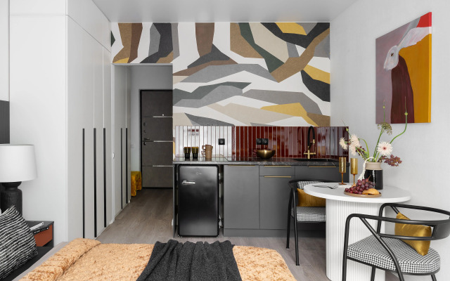 Studiya s vidom na les v Zhk Letniy Flat