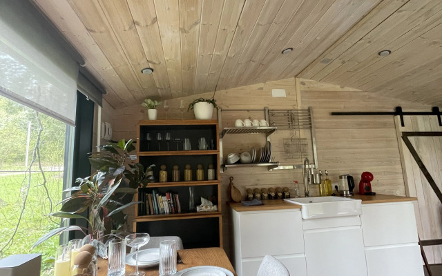 Бунгало С террасой и чаном