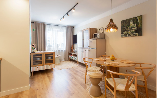 2-Kh Komnatnye v Ekostile v Tsentre Apartments