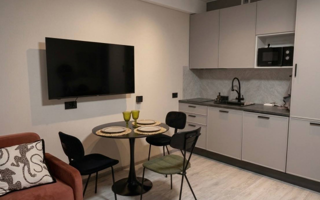Квартира студия 35 м² 2 кровати