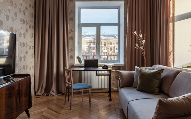 Квартира Moscow Deluxe Apartments Deluxe Sokol