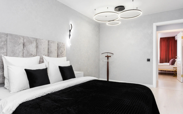 Tryoshka S Vidom Na Rybnuyu Derevnyu Flat