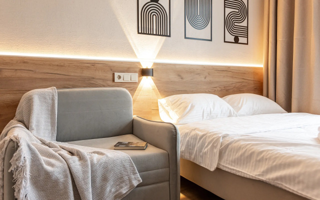 Апартаменты LikeHome Life Спартак - Трехместная Студия с Кухней