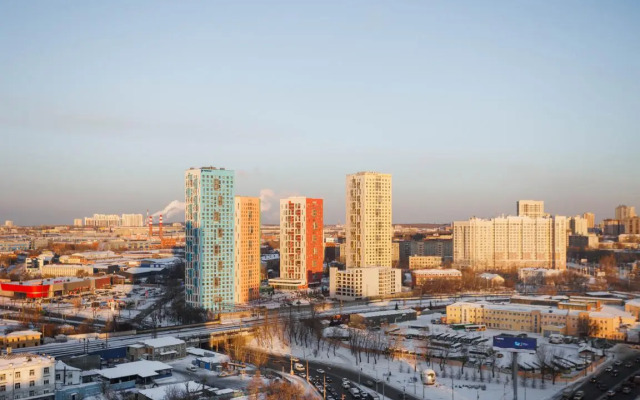 Двухкомнатные апартаменты Этажидейли на 22 этаже